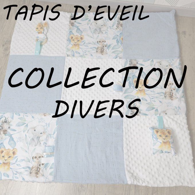 TAPIS D'EVEIL - COLLECTION DIVERS