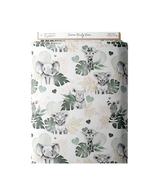 Sac à dos - Déstockage - Tissus Savane Dusty Green (MDP)  