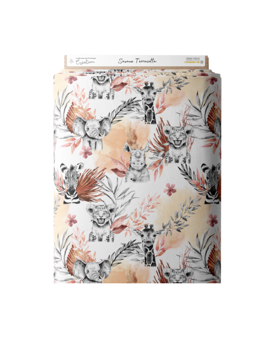 Sac à dos - Déstockage - Tissus Savane Terracotta (MDP) 