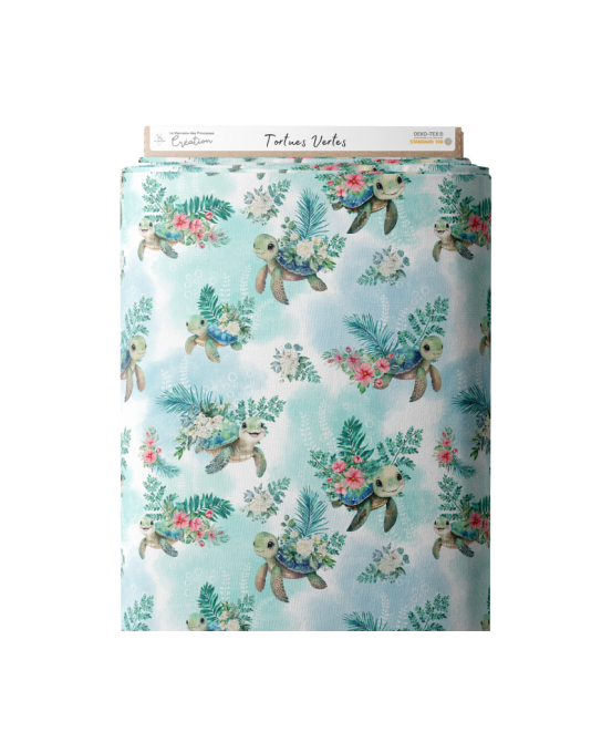 Sac à dos - Déstockage - Tissus Tortues Vertes (MDP) 