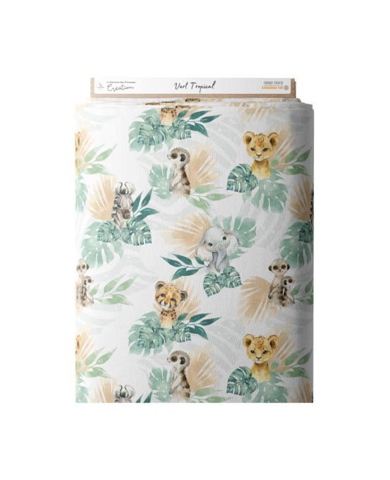 Sac à dos - Déstockage - Tissus Vert Tropical (MDP) 