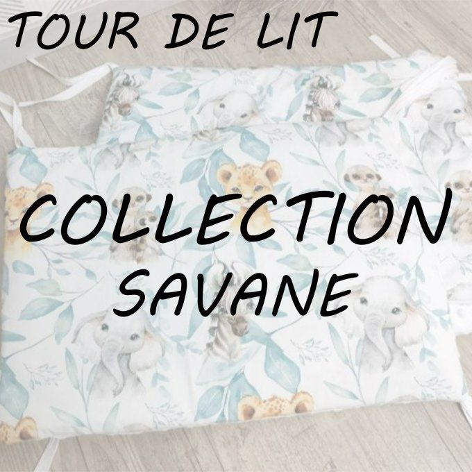 TOUR DE LIT - COLLECTION SAVANE