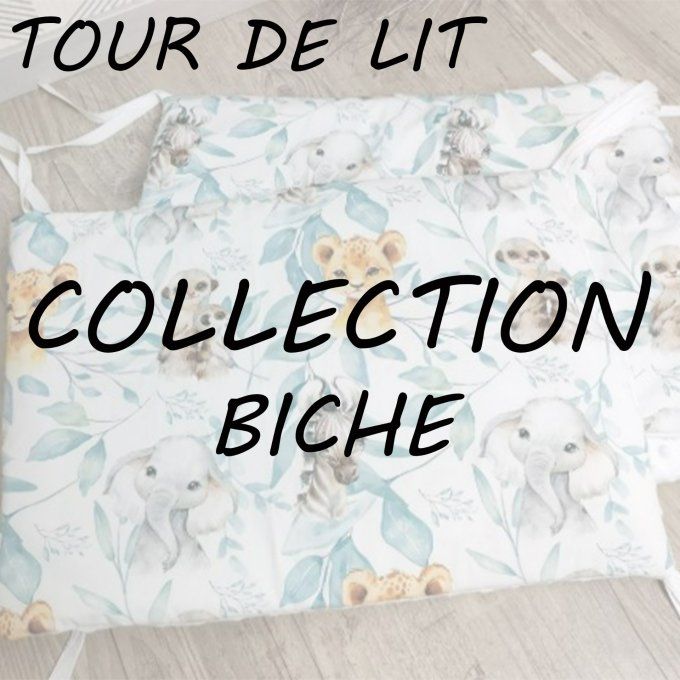 TOUR DE LIT - COLLECTION BICHE