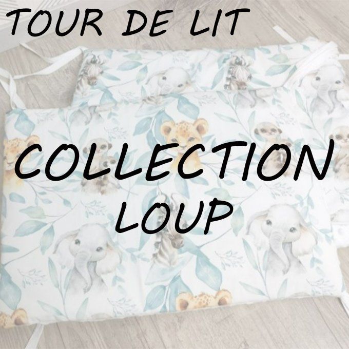 TOUR DE LIT - COLLECTION LOUP