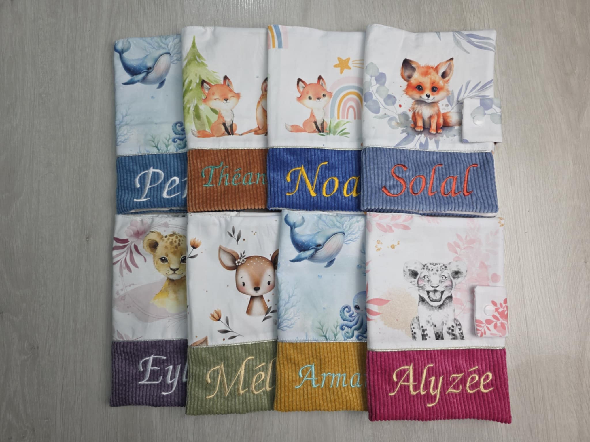 Protège carnet de santé personnalisé à partir de 20,00 €